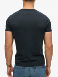 Superdry T-shirt Essential Logo Uomo M1011245 Eclipse Navy - Blu