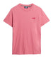 superdry t shirt essential logo uomo m1011245 punch pink marl rosa 163423782