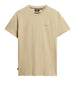 superdry t shirt essential logo uomo m1011245 tan brown fleck marl beige 164993946