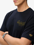 Superdry T-shirt Heritage Uomo M1012350 Jet Black - Nero
