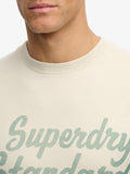 Superdry T-shirt Industry Worker Uomo M1012352 - Beige