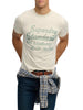 superdry t shirt industry worker uomo m1012352 beige 161068422