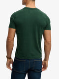 Superdry T-shirt Industry Worker Uomo M1012352 Enamel Green - Verde