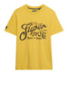 superdry t shirt industry worker uomo m1012352 daffodil yellow giallo 163021052