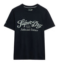 Superdry T-shirt Industry Worker Uomo M1012352 Eclipse Navy - Blu