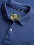 Superdry Polo Classic Pique Uomo M1110452 Bay Blue - Celeste