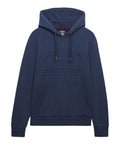 Superdry Felpa Cappuccio Athletic Emboss Uomo M2014484 French Navy - Blu
