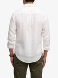 Superdry Camicia Casual Riviera Uomo M4011103 Optic - Bianco