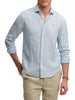 superdry camicia casual uomo m4011103 blue pick celeste 165345510