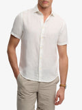 Superdry Camicia Casual Uomo M4011104 Optic - Bianco