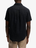 Superdry Camicia Casual Riviera Uomo M4011104 Eclipse Navy - Blu