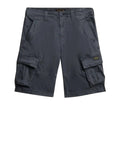 Superdry Bermuda Casual Core Cargo Uomo M7110433 Magma Slate Grey - Grigio