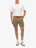 Superdry Bermuda Casual Core Cargo Uomo M7110433 Tan Khaki - Marrone