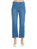 Take Two Jeans Straight Cropped Mandy Donna DK02116 - Denim