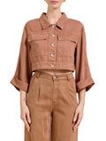 Take Two Giubbino Nives Donna DK02216 Mocha - Marrone