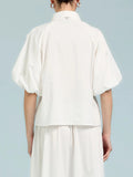 Take Two Camicia Casual Camicia Donna DK02710 - Bianco