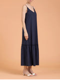 Take Two Vestito Longuette Donna DK02711 - Blu