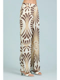 Take Two Pantalone Palazzo Donna DK02739 Moro - Marrone