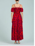 Take Two Vestito Longuette Donna DK02746 - Rosso