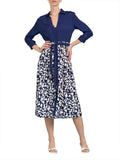Take Two Vestito Midi Donna DK02831 - Blu