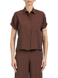 Take Two Camicia Casual Donna DK03011 Moro - Marrone