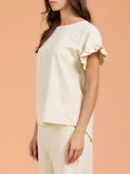 Take Two Blusa Donna DK03017 - Beige