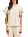Take Two Blusa Donna DK03017 - Beige
