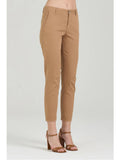 Take Two Pantalone Chino Frida Donna DK03102 Toffee - Marrone