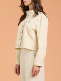 Take Two Giacca Donna DK03404 - Beige