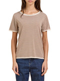 Take Two T-shirt Donna DK04045 Mocha - Marrone