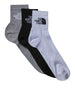 the north face calzini sport cush quarter unisex nf0a882g black assorted multicolore 167016671