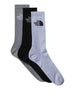 the north face calzini sport cush crew unisex nf0a882h black assorted multicolore 167002580