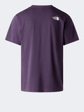 The North Face T-shirt Evolution Half Dome Uomo NF0A8B6J Endless Dusk - Viola