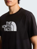 The North Face T-shirt Evolution Half Dome Uomo NF0A8B6J Tnfblack/tnfwht - Nero