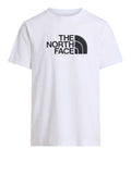 The North Face T-shirt Evolution Half Dome Uomo NF0A8B6J Tnf Wht/tnf Blk - Bianco