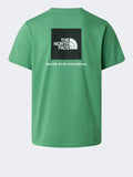 The North Face T-shirt Evolution Box Uomo NF0A8B6K Dimmed Algae - Verde
