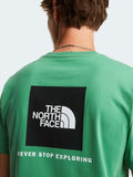 The North Face T-shirt Evolution Box Uomo NF0A8B6K Dimmed Algae - Verde