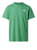 the north face t shirt evolution box uomo nf0a8b6k dimmed algae verde 162579733