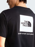 The North Face T-shirt Evolution Box Uomo NF0A8B6K Tnfblack/tnfwht - Nero