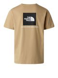 The North Face T-shirt Evolution Box Uomo NF0A8B6K Khaki Stone - Beige