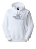 the north face felpa cappuccio drew peak uomo nf0a8c1b tnf white summi bianco 160387906