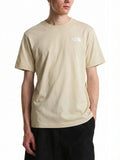 The North Face T-shirt Evolution Simple Uomo NF0A8CZ2 Desert Stone - Giallo