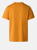 The North Face T-shirt Evolution Simple Uomo NF0A8CZ2 Dust Orange - Arancione