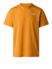 the north face t shirt evolution simple uomo nf0a8cz2 dust orange arancione 166070290