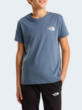 The North Face T-shirt da Bambino NF0A8EFN Navy - Blu