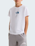 The North Face T-shirt da Bambino NF0A8G1W Tnf White - Bianco