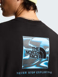The North Face T-shirt Liquid Box Uomo NF0A8G9W Tnf Black - Nero