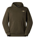 The North Face Felpa Cappuccio Monte Uomo NF0A8GA8 New Taupe Green - Verde