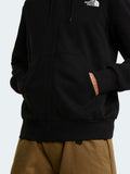 The North Face Felpa Zip Uomo NF0A8GQ7 Tnf Black - Nero