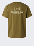 The North Face T-shirt Camping Uomo NF0A8GQM Cedar - Verde